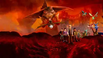 Backdrop for the TV series "Dragons: The Nine Realms" #1381280