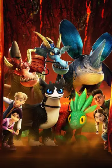 Poster for the TV series "Dragons: The Nine Realms" #1381307