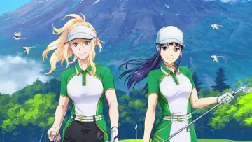 Backdrop for the TV series "BIRDIE WING -Golf Girls