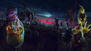 Backdrop for the TV series "Marvel Zombies" #1361656