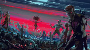 Backdrop for the TV series "Marvel Zombies" #1361659