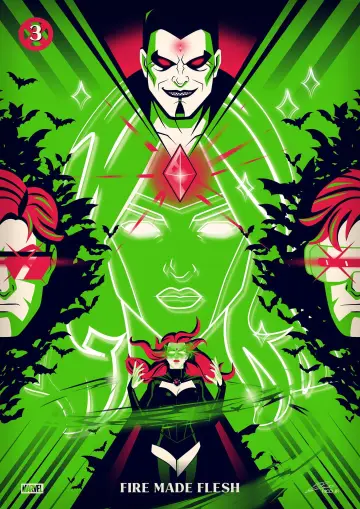 Poster for the TV series "X-Men 