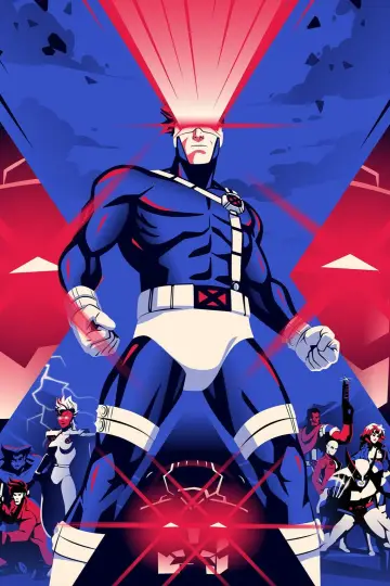 Poster for the TV series "X-Men 