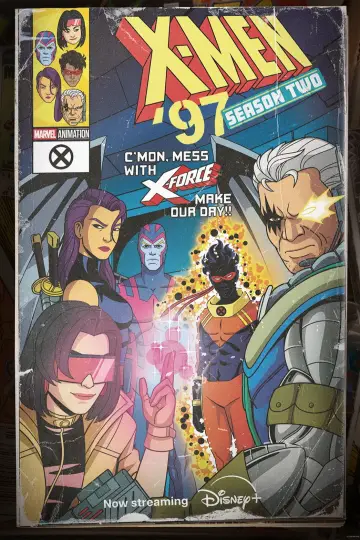 Poster for the TV series "X-Men 