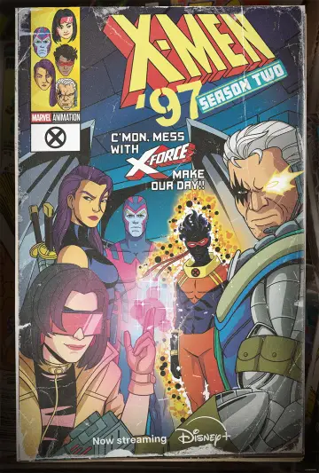Poster for the TV series "X-Men 
