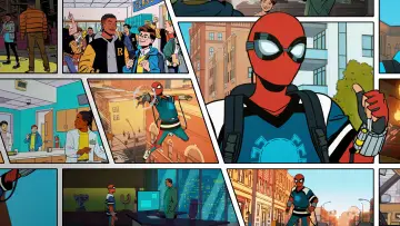 Backdrop for the TV series "Your Friendly Neighborhood Spider-Man" #1350009