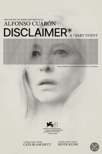 Poster for the TV series "Disclaimer" #1343964