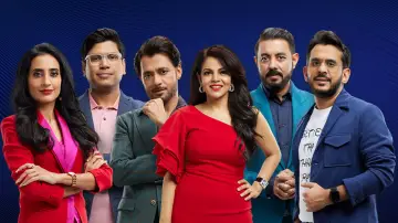 Backdrop for the TV series "Shark Tank India" #1368844