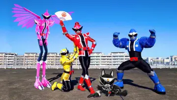 Backdrop for the TV series "Avataro Sentai Donbrothers" #1338243