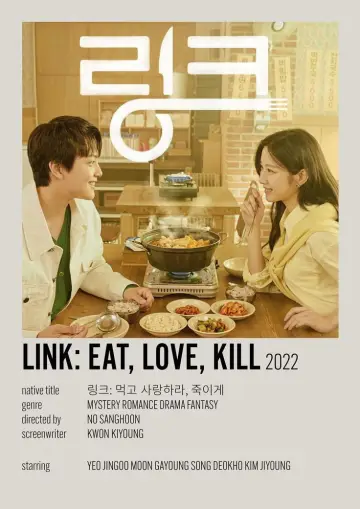 Poster for the TV series "Link: Eat, Love, Kill" #1599893