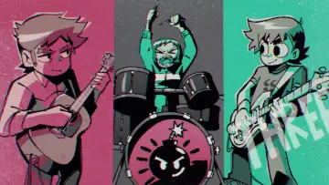 Backdrop for the TV series "Scott Pilgrim Takes Off" #1398853