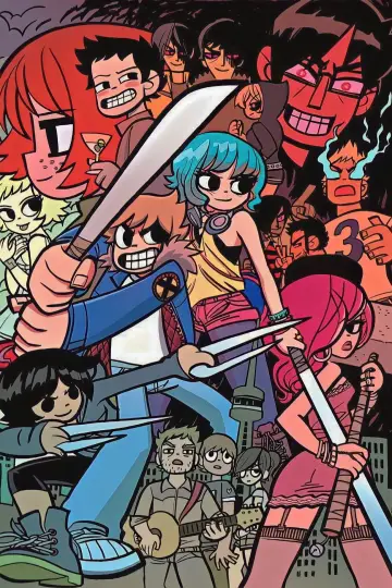 Poster for the TV series "Scott Pilgrim Takes Off" #1398898