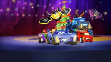 Backdrop for the TV series "Batwheels" #1328382
