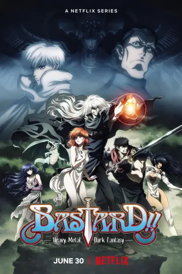 Poster for the TV series "BASTARD‼ -Heavy Metal, Dark Fantasy-" #1355929
