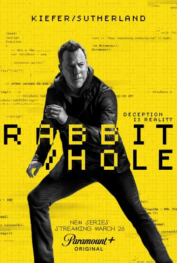 Poster for the TV series "Rabbit Hole" #1443453
