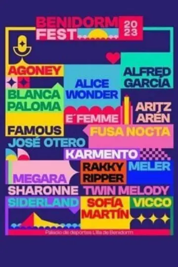 Poster for the TV series "Benidorm Fest: Spain