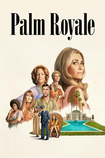 Poster for the TV series "Palm Royale" #1478484