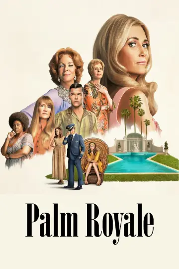 Poster for the TV series "Palm Royale" #1478491