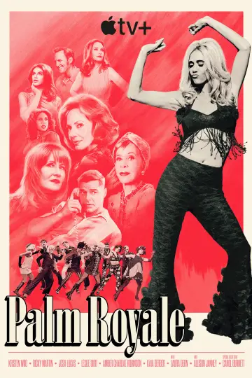 Poster for the TV series "Palm Royale" #1478500