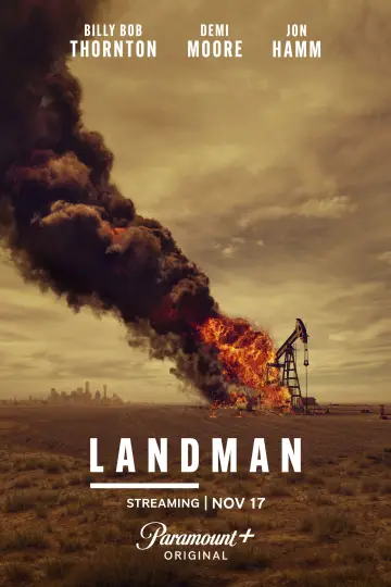 Poster for the TV series "Landman" #1283230