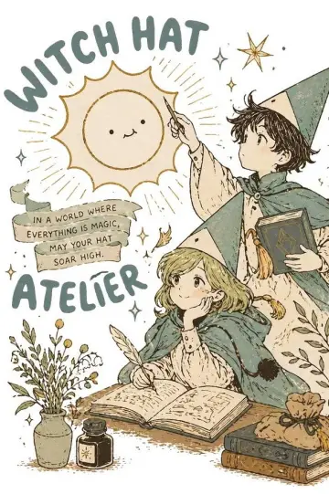 Poster к сериалу "Witch Hat Atelier" #1377067