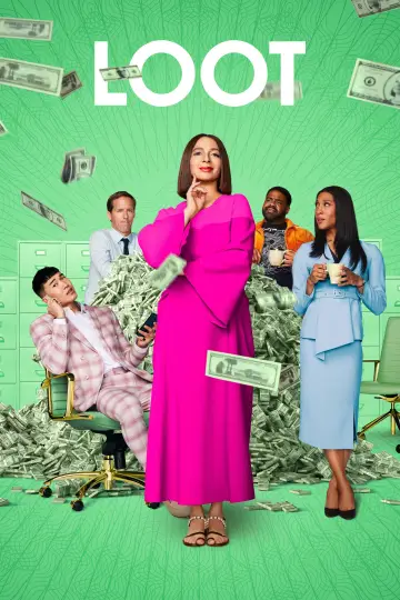 Poster for the TV series "Loot" #1372677