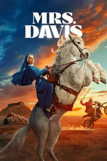 Poster for the TV series "Mrs. Davis" #1440053