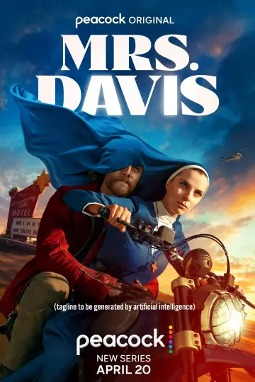 Poster for the TV series "Mrs. Davis" #1440055