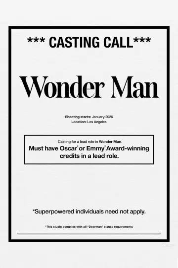 Poster for the TV series "Wonder Man" #1381183