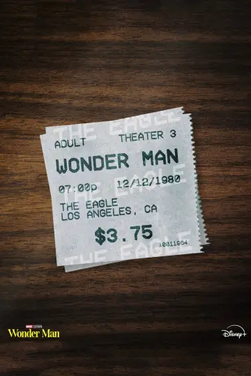 Poster for the TV series "Wonder Man" #1381184