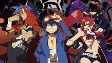 Backdrop for the TV series "Gurren Lagann" #1346348