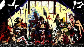 Backdrop for the TV series "Gurren Lagann" #1346351