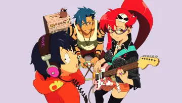 Backdrop for the TV series "Gurren Lagann" #1346357