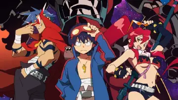 Backdrop for the TV series "Gurren Lagann" #1346359