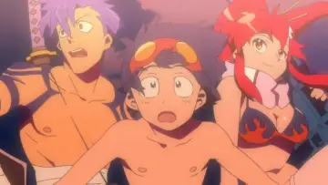 Backdrop for the TV series "Gurren Lagann" #1346364
