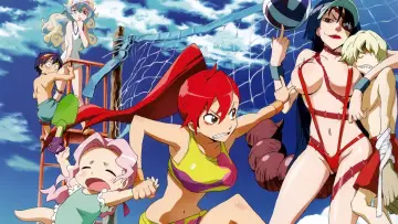 Backdrop for the TV series "Gurren Lagann" #1346377