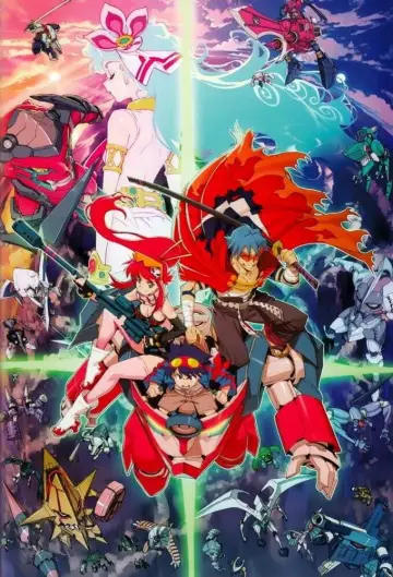 Poster for the TV series "Gurren Lagann" #1346427