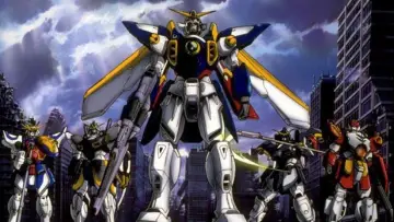 Backdrop for the TV series "Mobile Suit Gundam Wing" #1385510