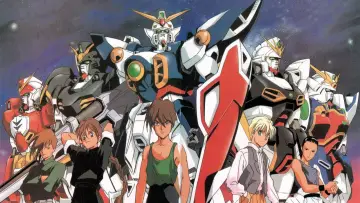 Backdrop for the TV series "Mobile Suit Gundam Wing" #1385511