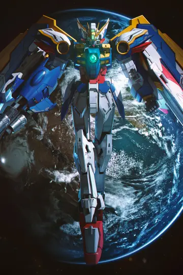 Poster for the TV series "Mobile Suit Gundam Wing" #1385530