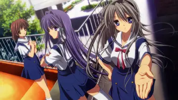 Backdrop for the TV series "Clannad" #1344985