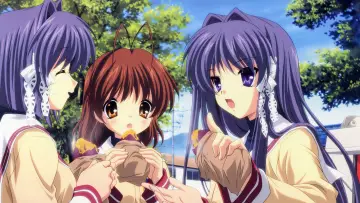 Backdrop for the TV series "Clannad" #1344999