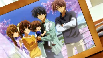 Backdrop for the TV series "Clannad" #1345013