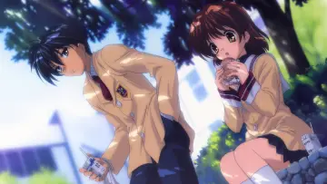 Backdrop for the TV series "Clannad" #1345014