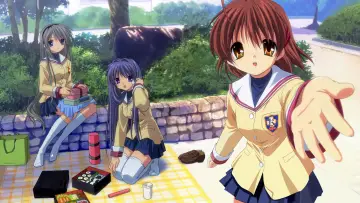 Backdrop for the TV series "Clannad" #1345017