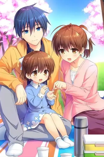 Poster for the TV series "Clannad" #1345048