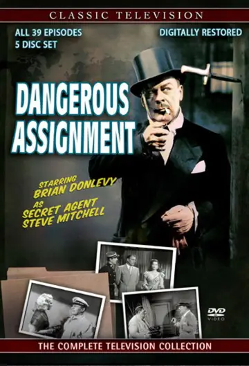 Poster for the TV series "Dangerous Assignment" #1592850