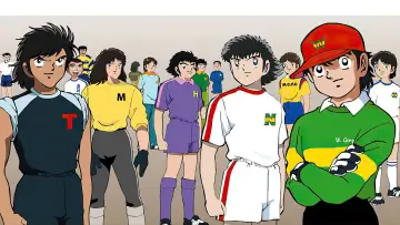 Backdrop for the TV series "Captain Tsubasa" #1344317