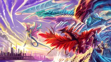 Backdrop for the TV series "Yu-Gi-Oh! 5D