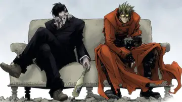 Backdrop for the TV series "TRIGUN" #1402350